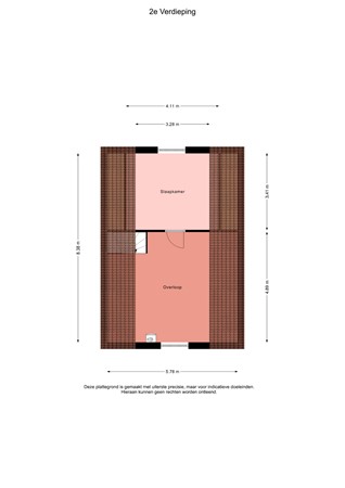 Floorplan - Graafschap 32, 8302 KM Emmeloord